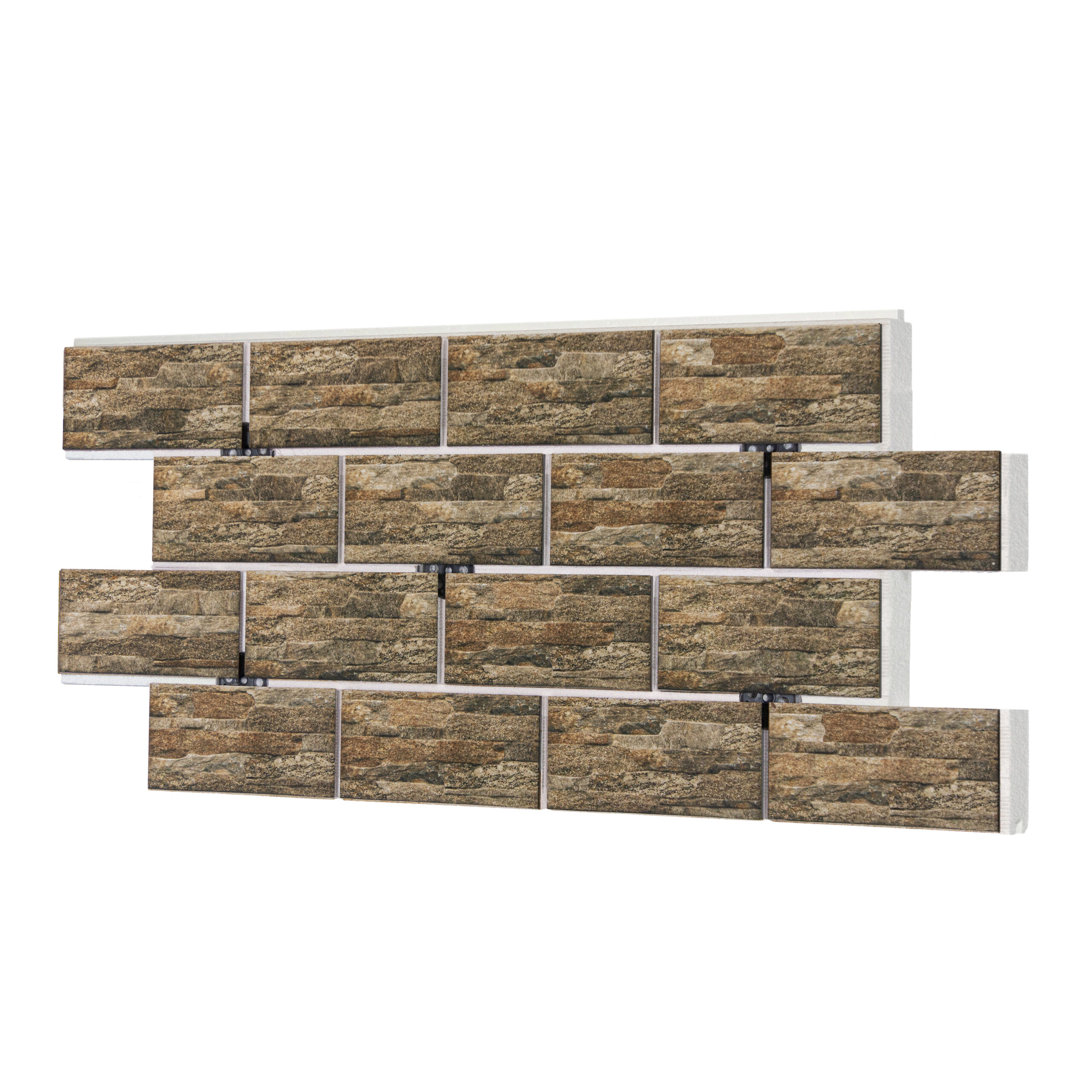 Термопанель ППС Beryoza Ceramica Old Town Микс 0.533 м²