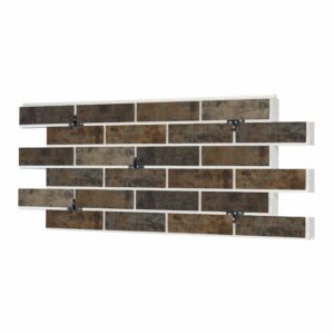 Термопанель ППС Beryoza Ceramica Brick Wall Палевый 0,53 м²