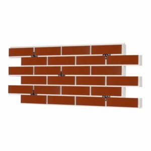 Термопанель ППС Керамин Амстердам 2 Терракота 0,464 м²