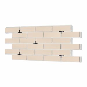 Термопанель ППС Керамин Амстердам 7 Белый 0,464 м²