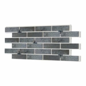 Термопанель ППС Керамин Иллинойс 2 Серый 0,464 м²