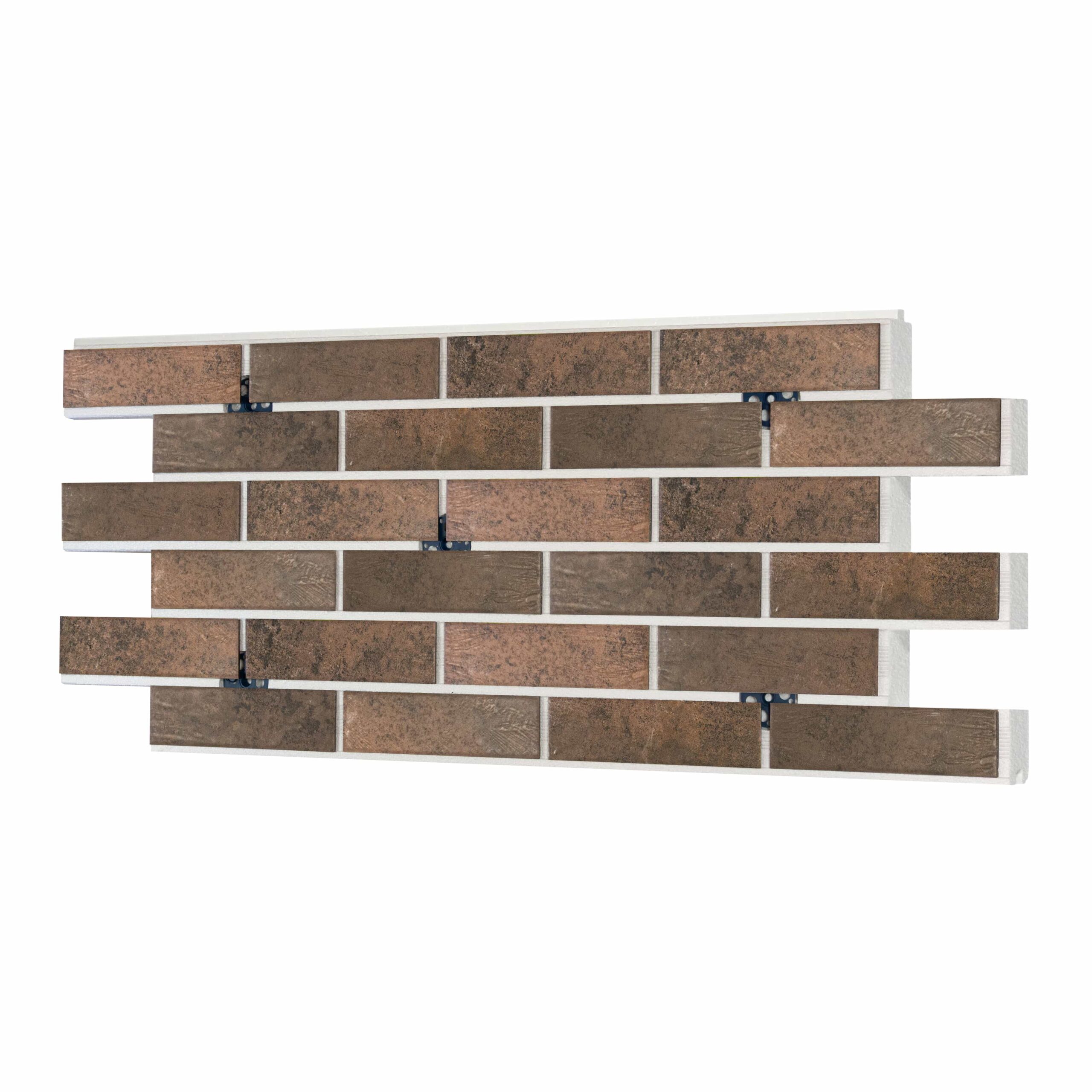 Термопанель ППС Керамин Иллинойс 3 Бежевый 0,464 м²