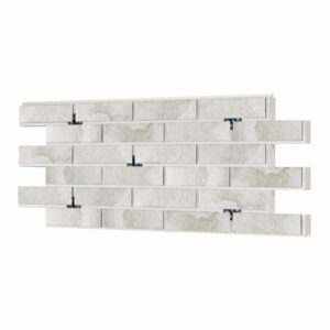 Термопанель ППС Керамин Колорадо 1 Светло-серый 0,464 м²