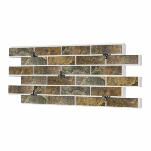 Термопанель ППС Керамин Колорадо 4 Коричневый 0,464 м²