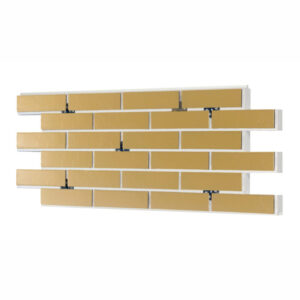 Термопанель ППС Керамин Техас 3 Бежевый 0,464 м²