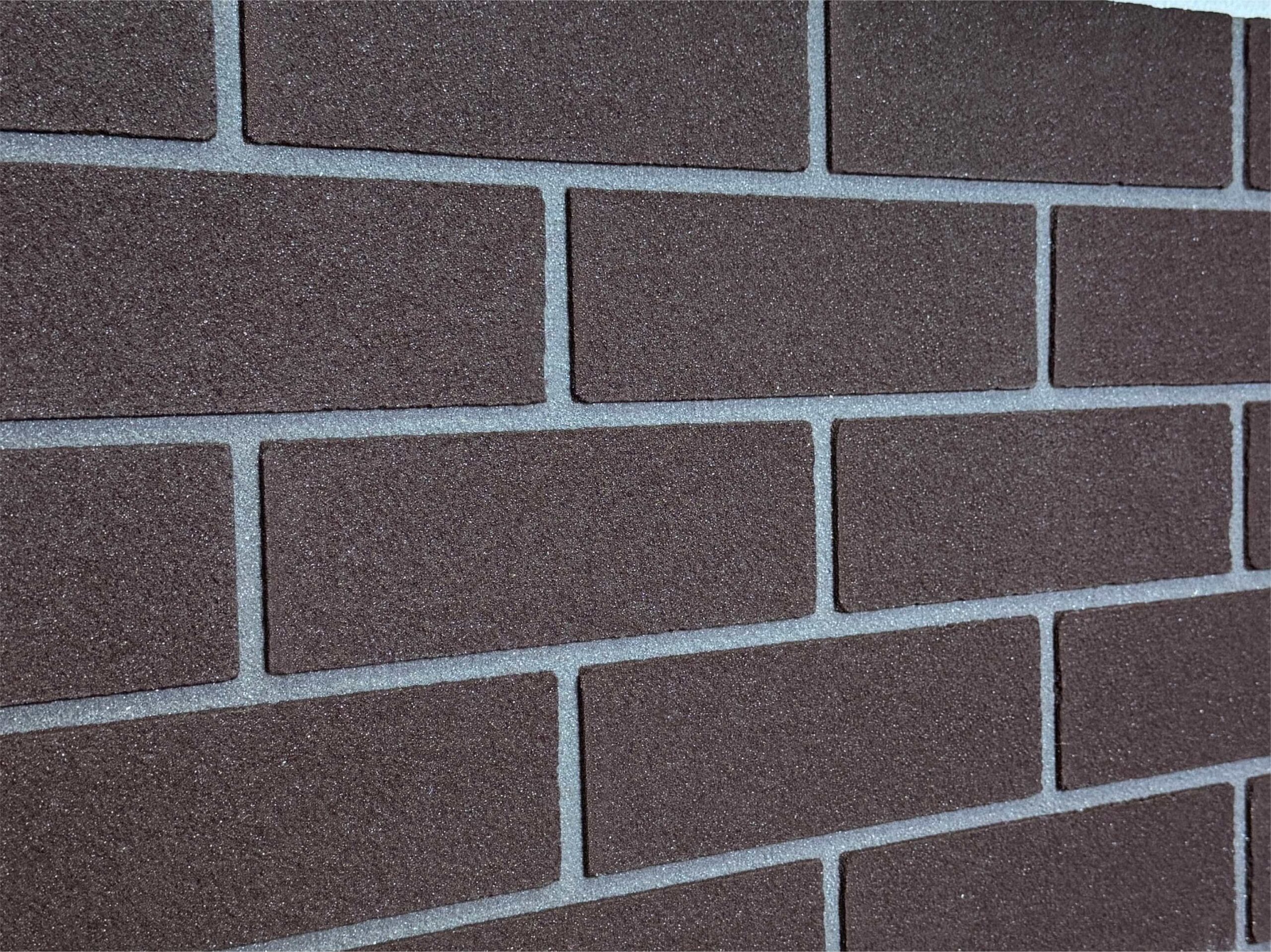 Термопанель с декоративным покрытием из мраморной крошки - Горький шоколад — изображение 2