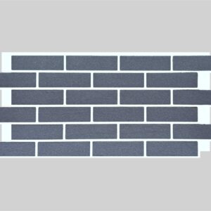 Термопанель с декоративным покрытием из мраморной крошки - Графит