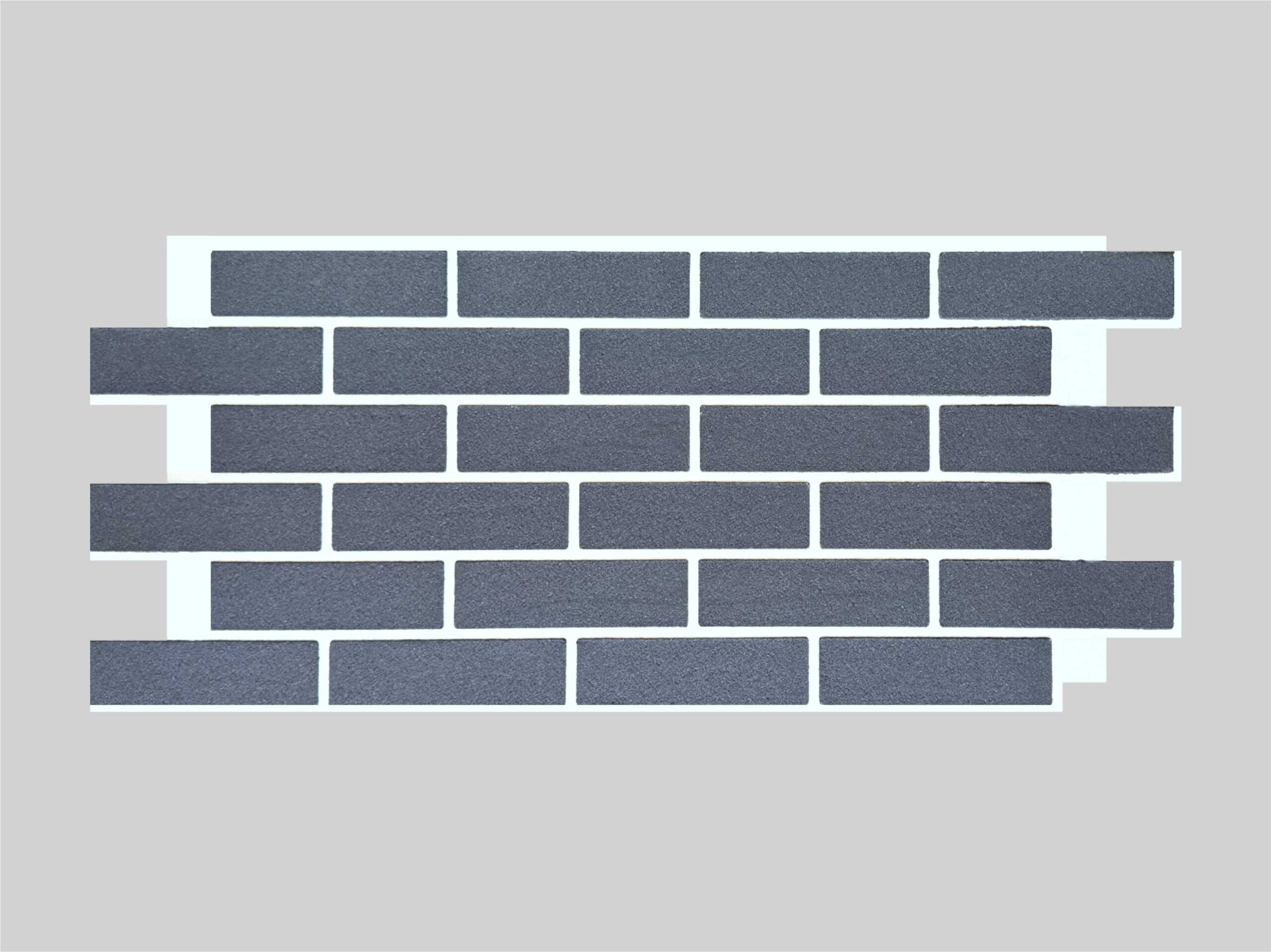 Термопанель с декоративным покрытием из мраморной крошки - Графит