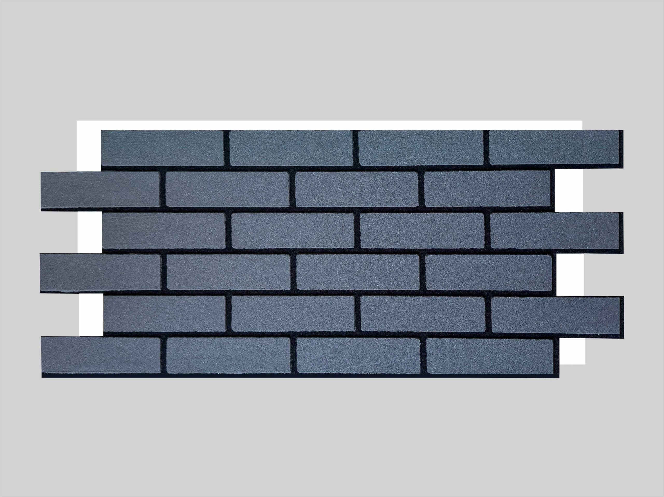 Термопанель с декоративным покрытием из мраморной крошки - Графит