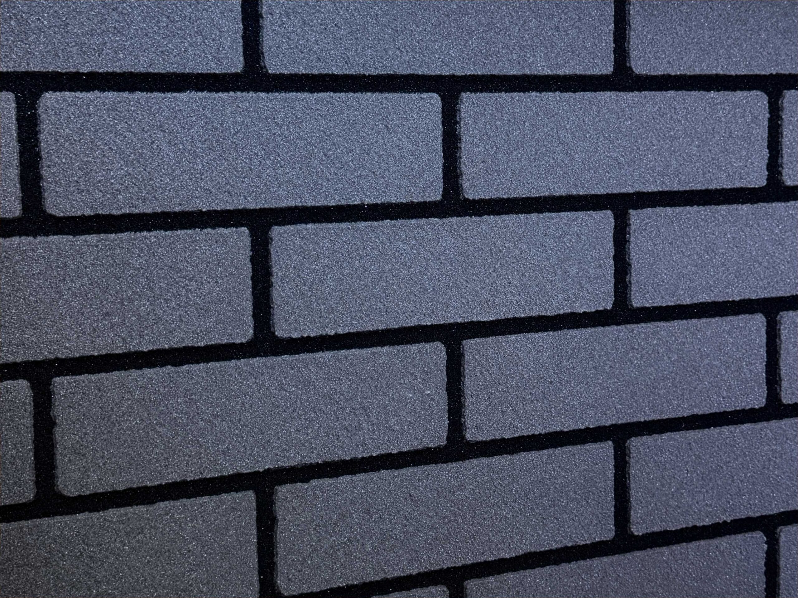 Термопанель с декоративным покрытием из мраморной крошки - Графит — изображение 3