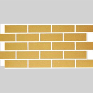 Термопанель с декоративным покрытием из мраморной крошки - Персик