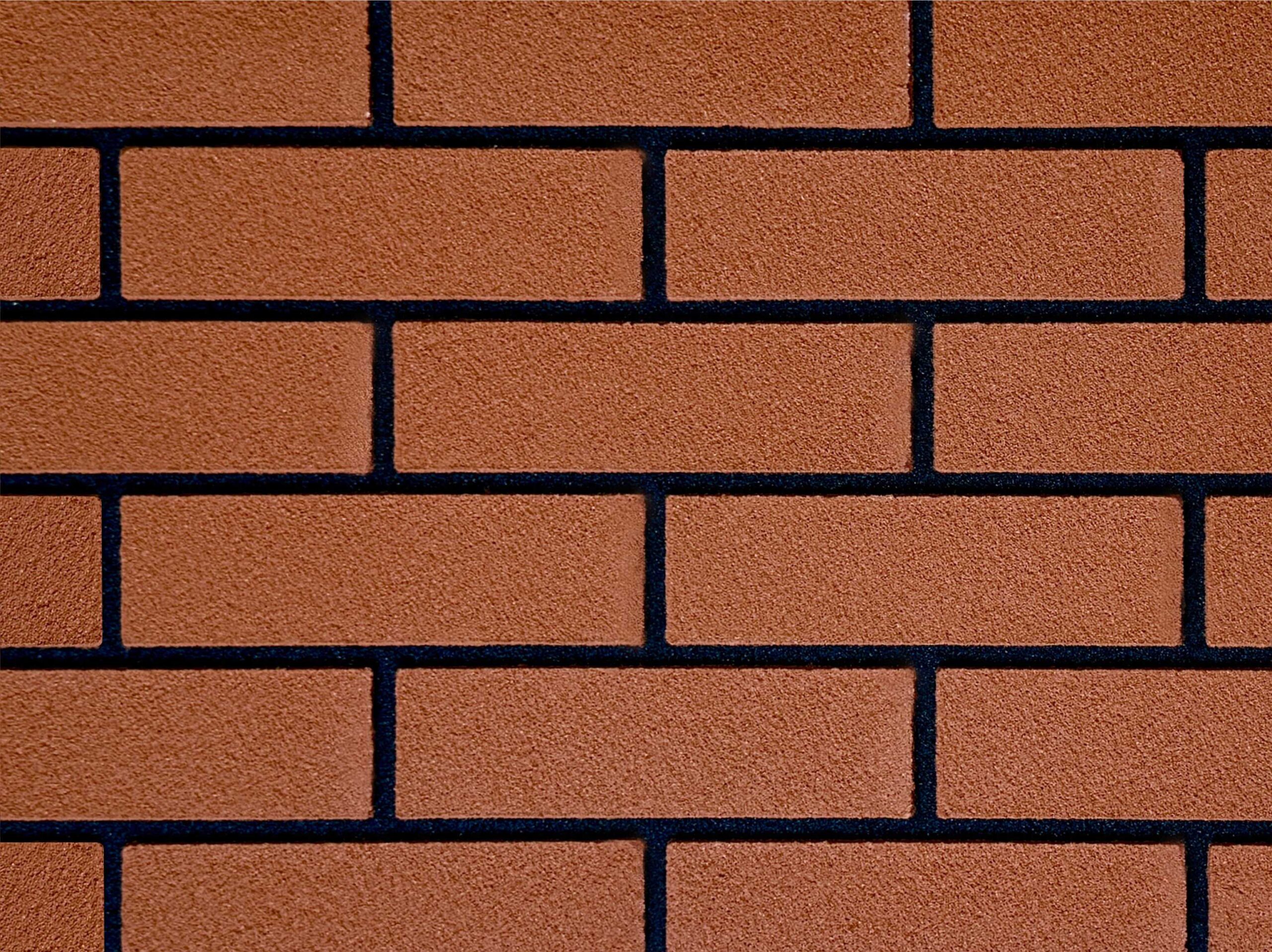 Термопанель с декоративным покрытием из мраморной крошки - Красный кирпич 1 — изображение 2