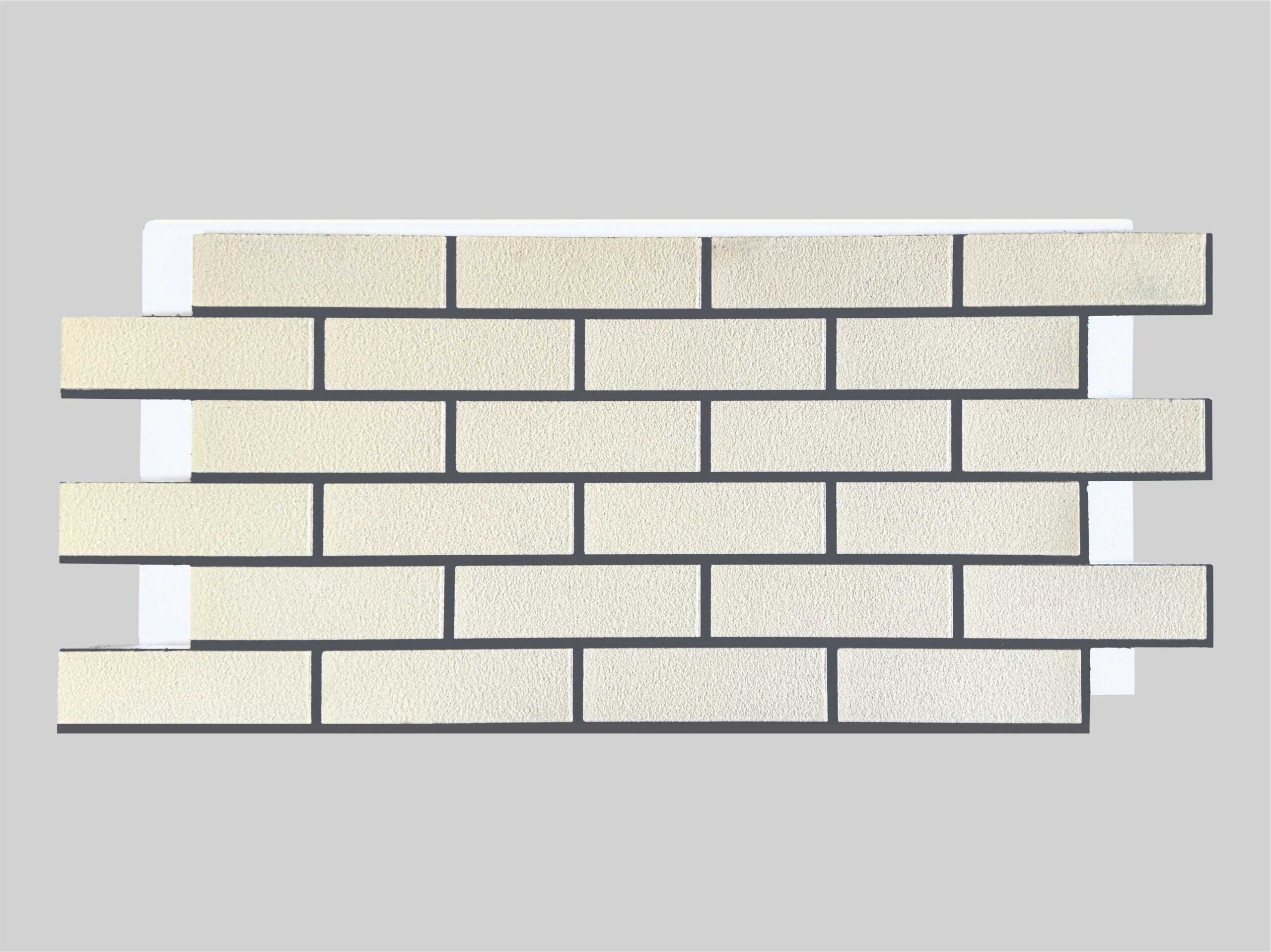 Термопанель с декоративным покрытием из мраморной крошки - Слоновая кость