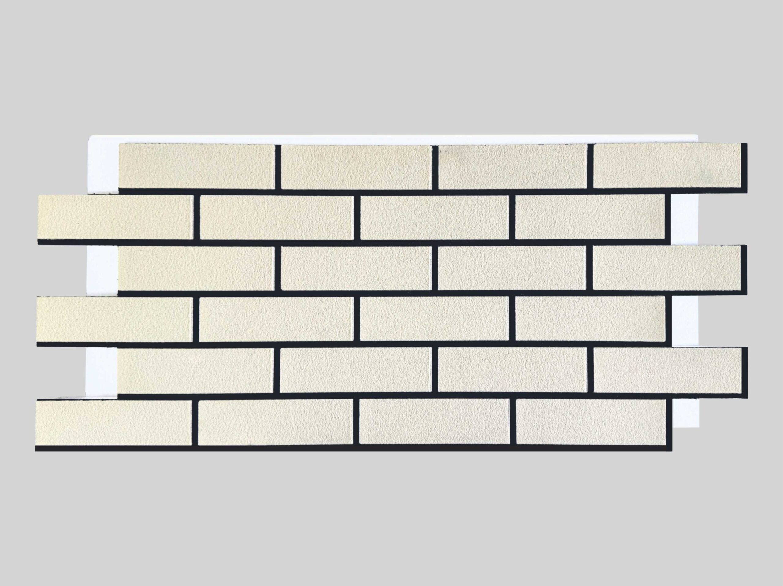 Термопанель с декоративным покрытием из мраморной крошки - Слоновая кость