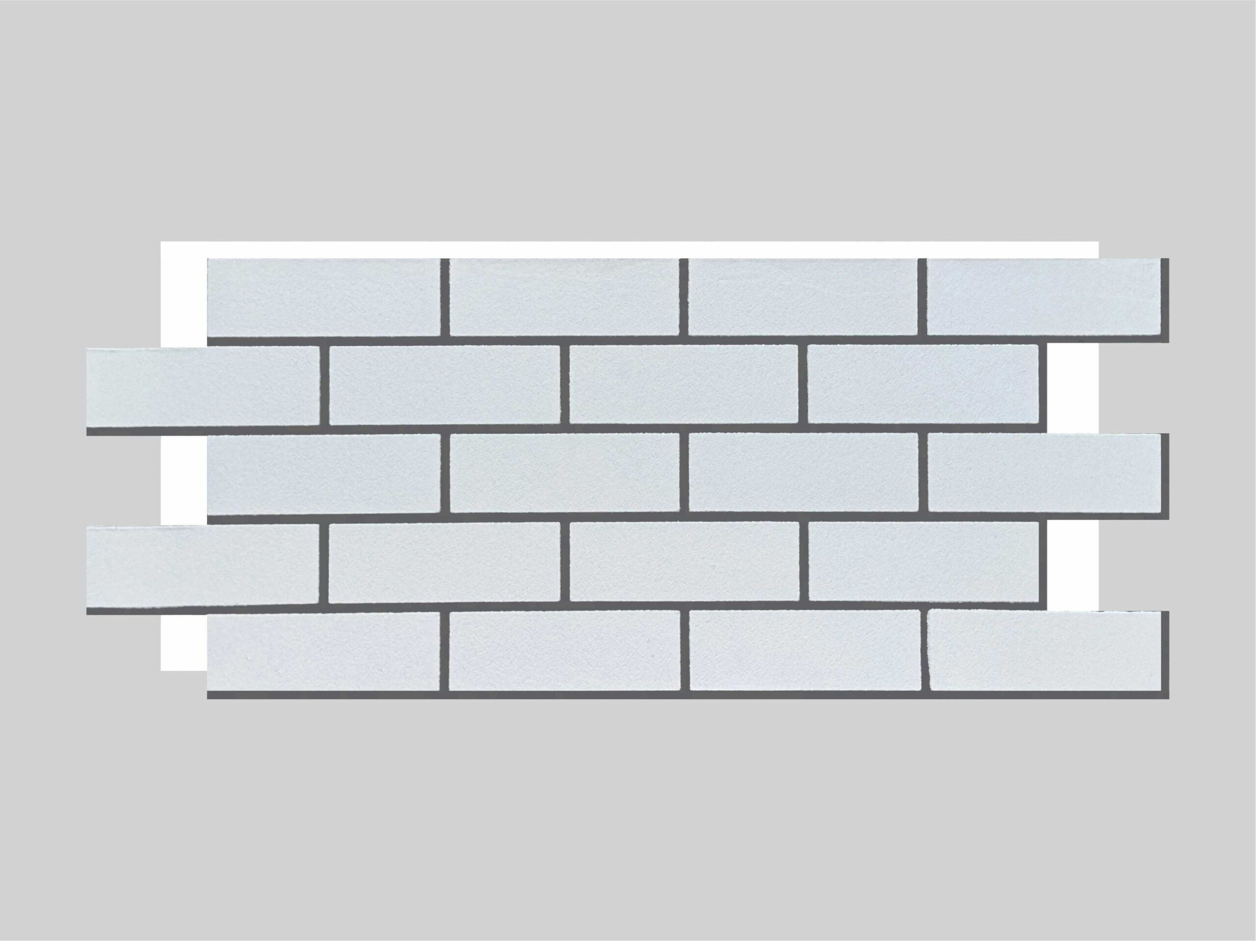 Термопанель с декоративным покрытием из мраморной крошки - Белый