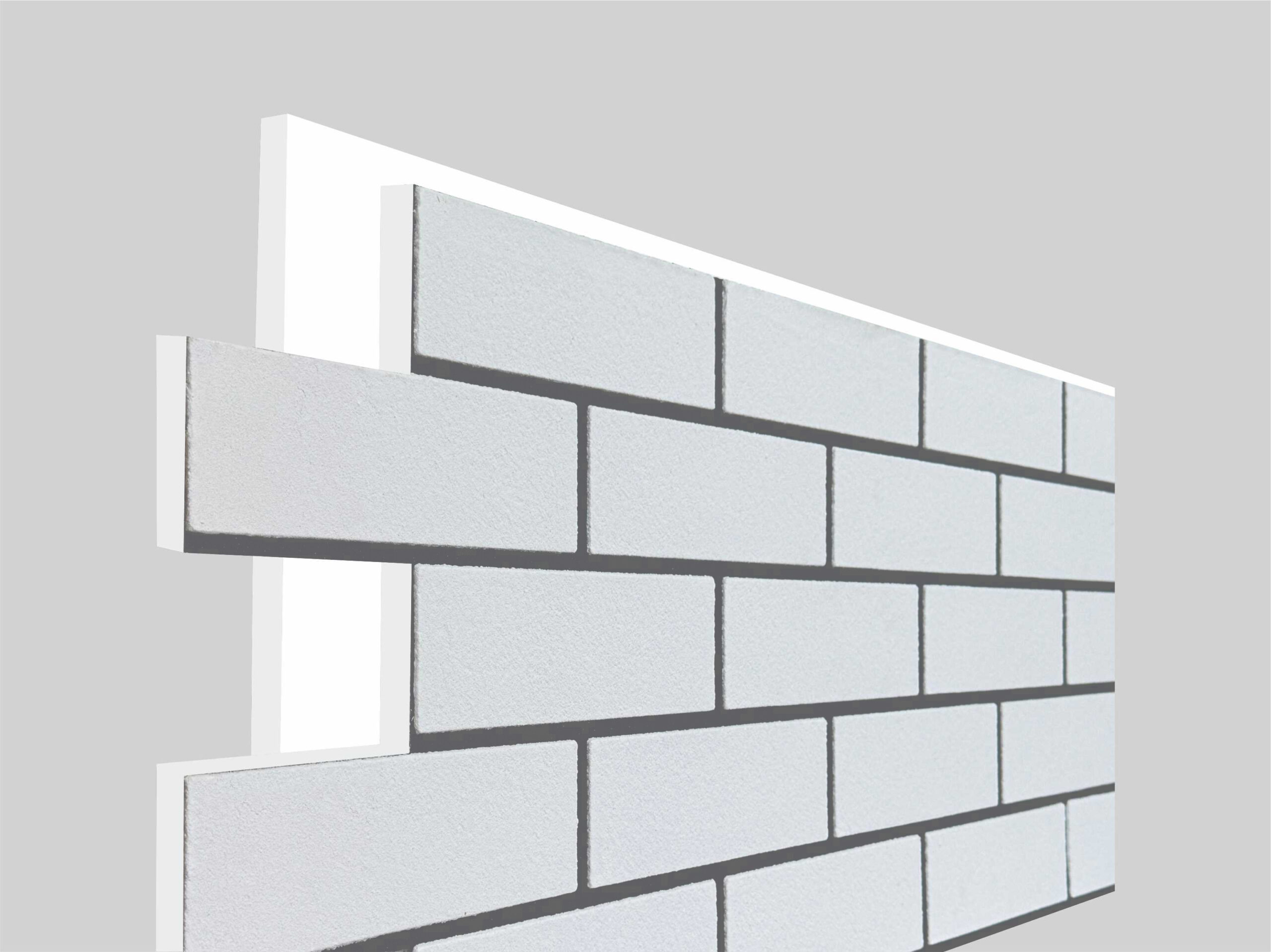 Термопанель с декоративным покрытием из мраморной крошки - Белый — изображение 4