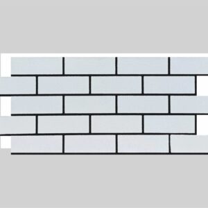 Термопанель с декоративным покрытием из мраморной крошки - Белый