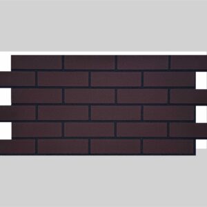 Термопанель с декоративным покрытием из мраморной крошки - Коричневый