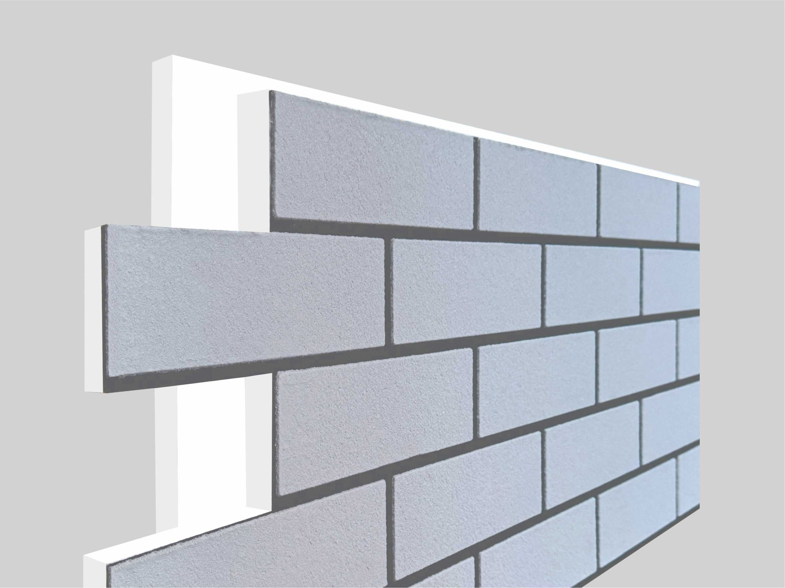 Термопанель с декоративным покрытием из мраморной крошки - Светло серый — изображение 4