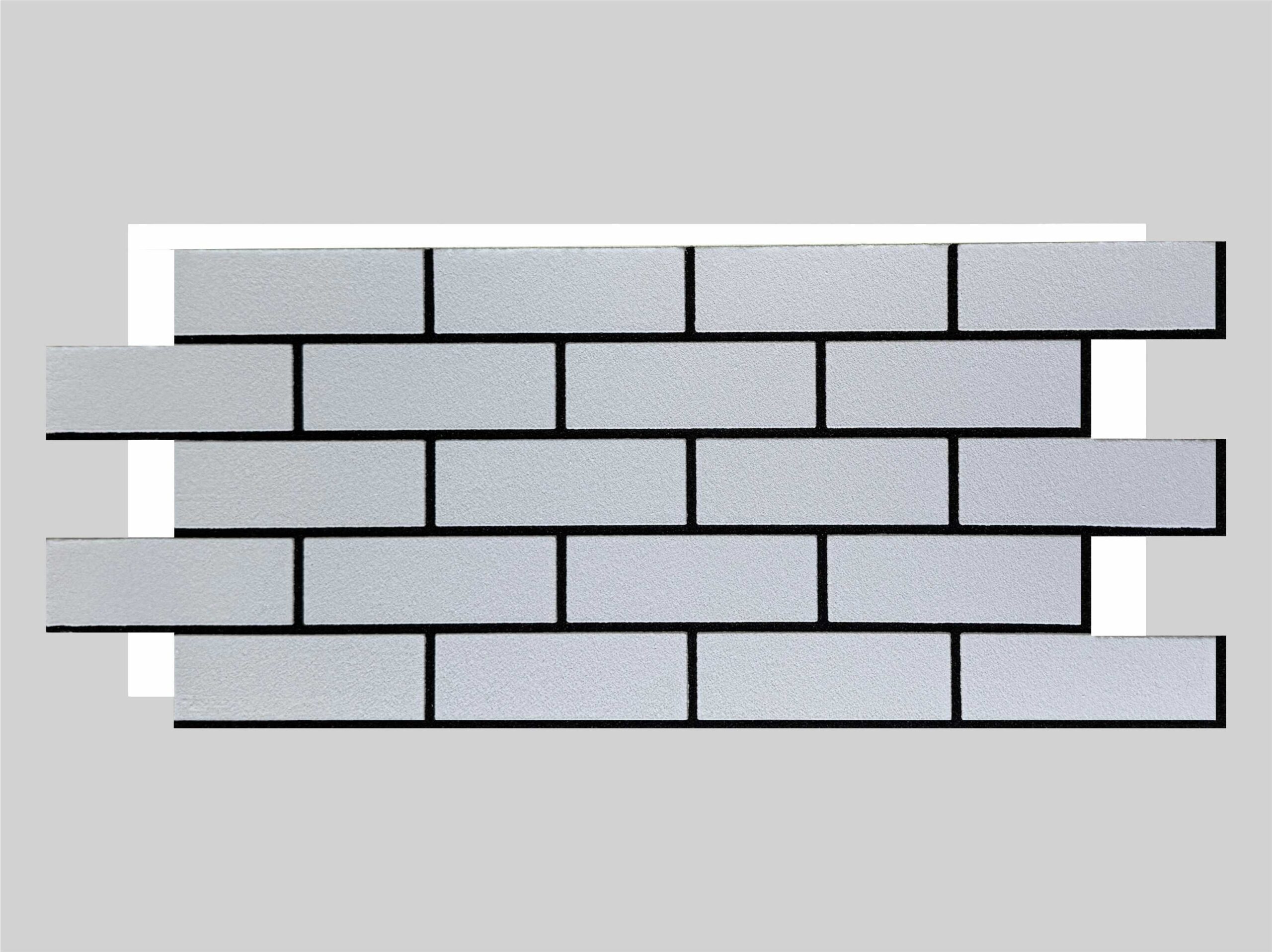 Термопанель с декоративным покрытием из мраморной крошки - Светло серый