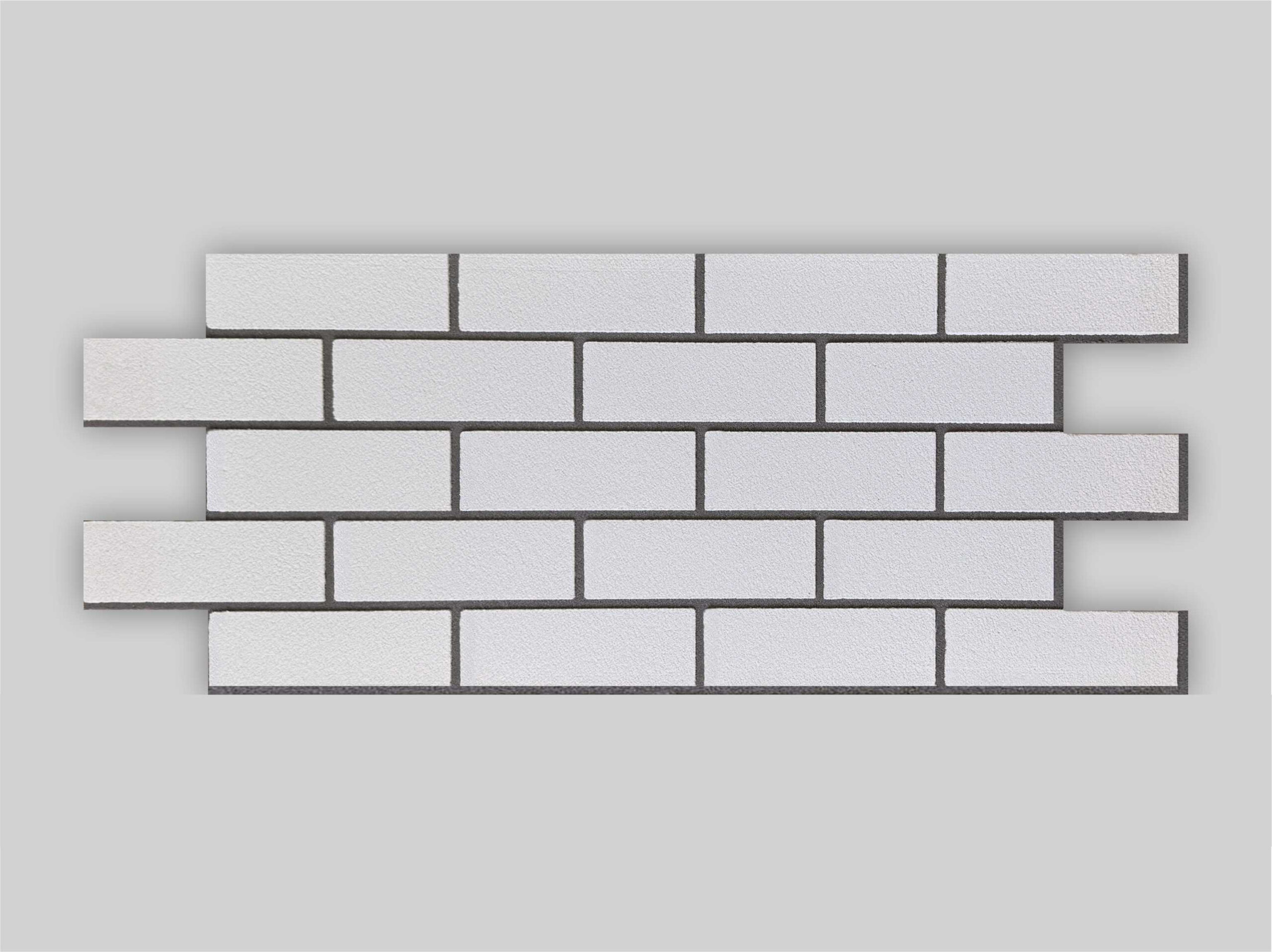 Термопанель с декоративным покрытием из мраморной крошки - Силикатный кирпич